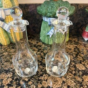Vintage princess house oil & vinegar cruets